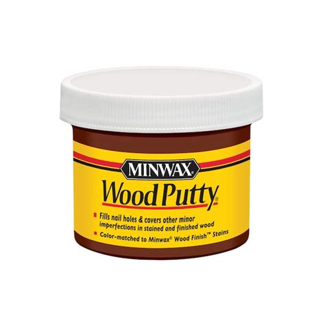 Minwax Red Mahogany Wood Putty In The Wood Stain Repair Department At