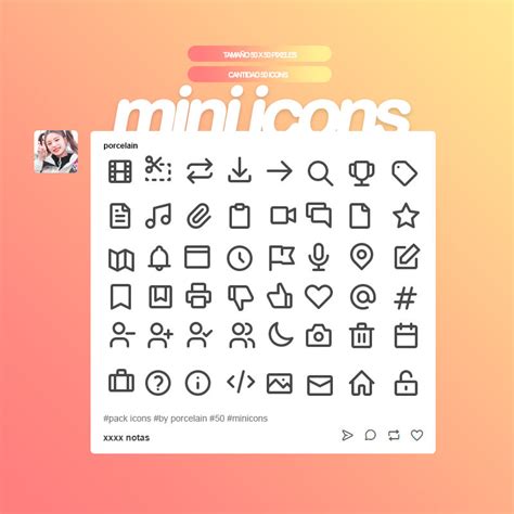 Pack Mini Icons 50 X 50 By Porcelain By Thatporcelain On Deviantart