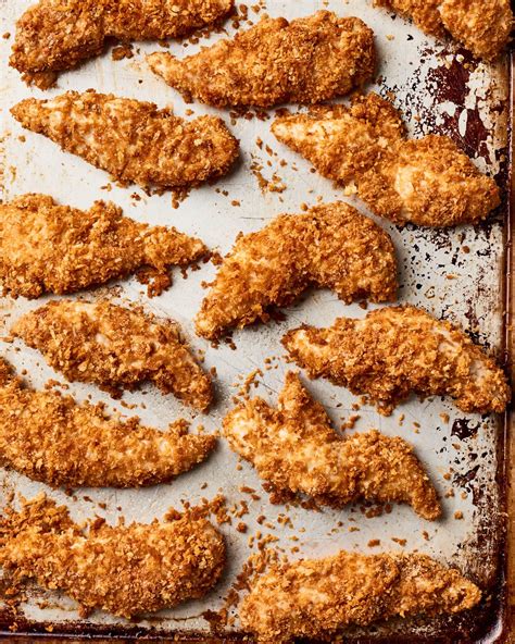 how to make crispy oven baked chicken tenders with creamy dip trio recipe oven baked chicken