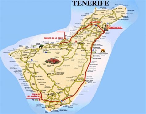 Tenerife Airports Location Map Orientation And Maps For Tfs Tenerife