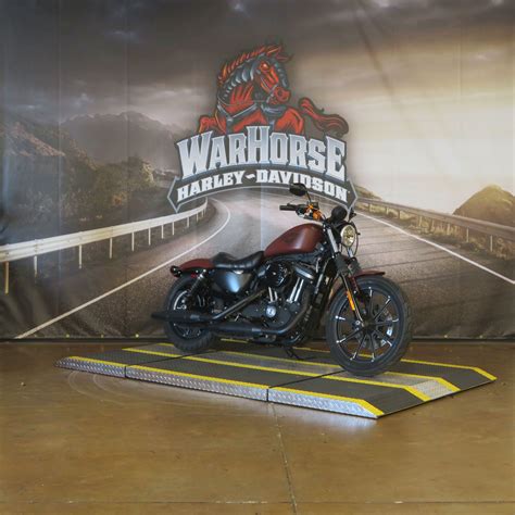 They are a unique looking, and unique sounding motorcycle. Pre-Owned 2017 Harley-Davidson Iron 883 in Ocala # ...