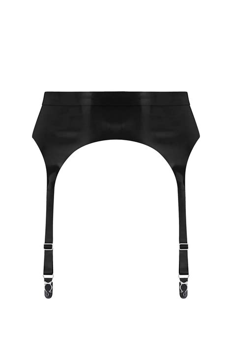 Latex Garter Belt • Haute Couture Fetish Clothing • Elissa Poppy