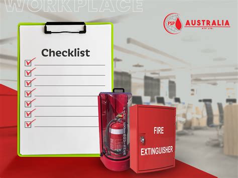 Checklist To Consider For Workplace Fire Safety Fsp Australia