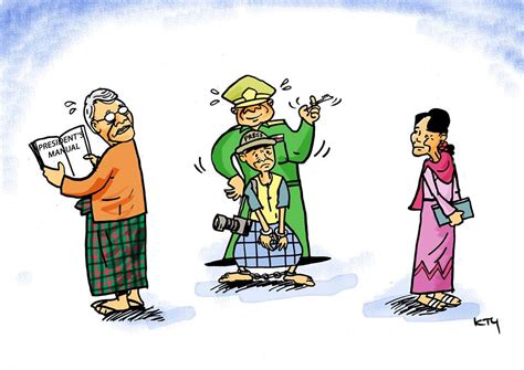 Myanmars Challenging Media Landscape In Cartoons · Global Voices