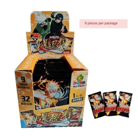 Naruto Shippuden Tcg Super Pack Edición Amarilla Naruto Tarjeta Precio