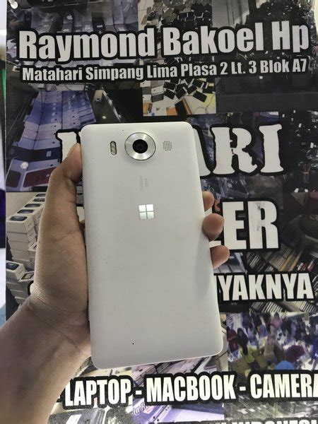 Jual Nokia Lumia 950 White Full Set Di Lapak Raymondbakoelhp Bukalapak