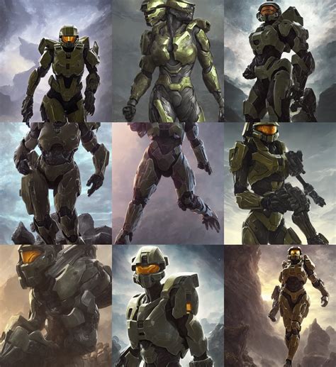 Female Spartan Ii From Halo Hyper Detailed Dynamic Stable Diffusion