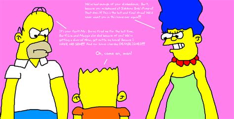 Bart Simpsons Disownment By Jamesmoulton1988 On Deviantart