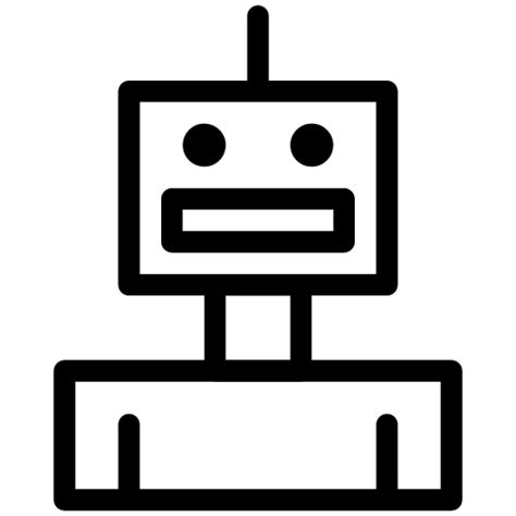 Bot Square Icon Transparent Png Stickpng