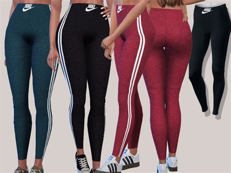 Pinkzombiecupcakes Athletic Pants Sims 4 Clothing Sims