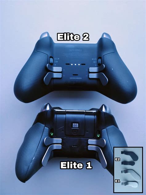 Elite Controller Paddles Comparison E1s Can Be Used In The E2 R