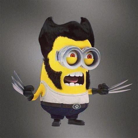 Wolverine Minion Amor Minions Humor Dos Minions Minions Despicable Me