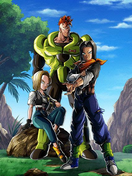 The effect used for android 19's voice varies with each dub. Android 16 - 17 - 18 BG Dokkan Battle by maxiuchiha22 on DeviantArt