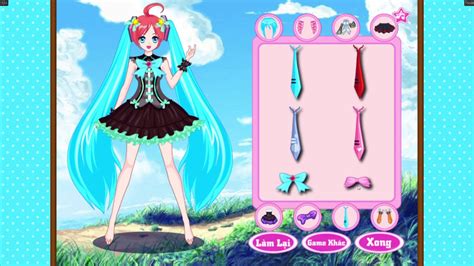 Trò Chơi Thời Trang Hatsune Miku Hatsune Miku Dress Up Game Vui Tập 1