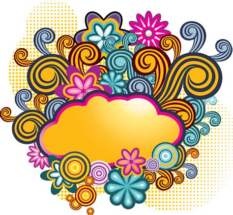 Download ポップでかわいい花のイラスト フリー素材 No Images For Free