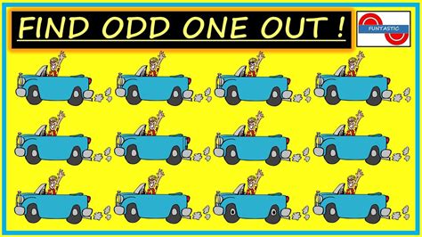 Can You Find The Odd One Out Images Test Your Eyes Part Funtastic Youtube