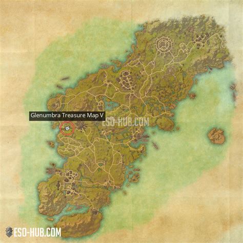 Glenumbra Treasure Map V Eso Hub Elder Scrolls Online