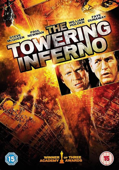 The Towering Inferno Steve Mcqueen William Holden Faye Dunaway Fred Astaire Susan Blakely