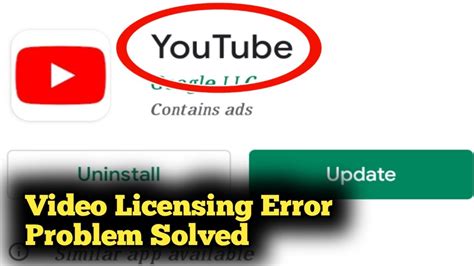 Fix Youtube Video Licensing Error Problem Solved Youtube