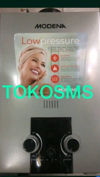 Otomatis mematikan api bila unit sudah bekerja 20 menit secara non stop water filter: HARGA HEMAT water heater gas modena GI 6A V model paloma ...