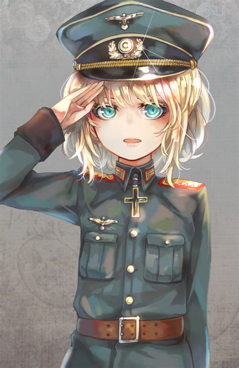 Tanya Degurechaff Youjo Senki Drawn By Honoo J Danbooru