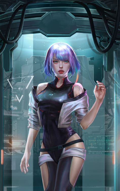 1200x1920 Lucy 4k Art Cyberpunk Edgerunners 1200x1920 Resolution