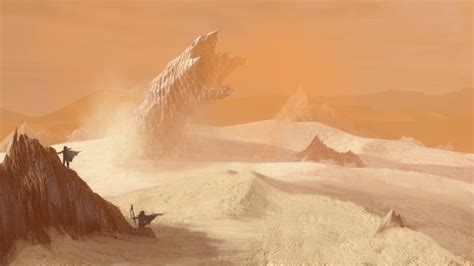 Digital Painting Of Arrakis Dune Digital Painting Dune Art Dune