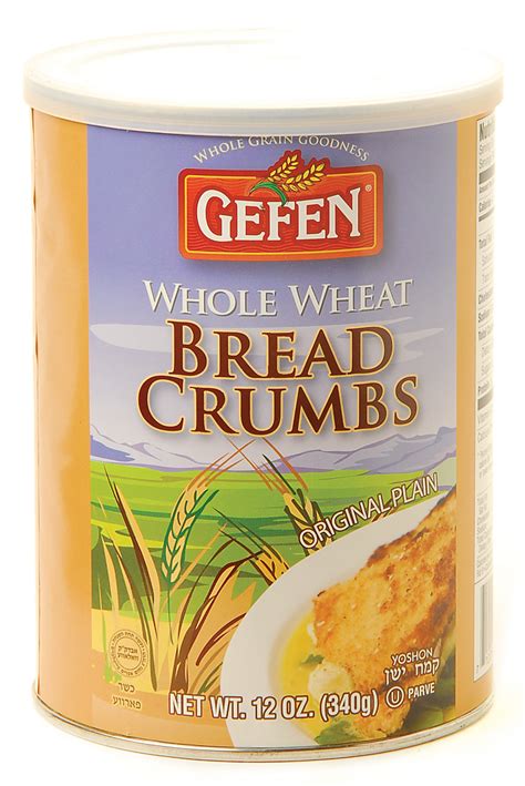 Gefen Whole Wheat Bread Crumbs 340g Gefen Kosher Food Direct To