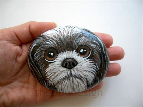 40 Favorite Diy Painted Rocks Animals Dogs For Summer Ideas 20
