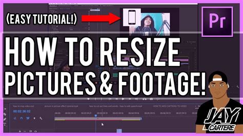 How To Change Footage Size In Adobe Premiere Pro Cc How To Resize