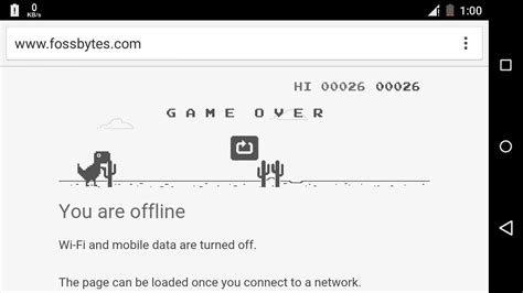 Then use the up (↑) and down (↓) arrow keys to control the dinosaur. There is a Hidden Game in Google Chrome, Works on Android ...