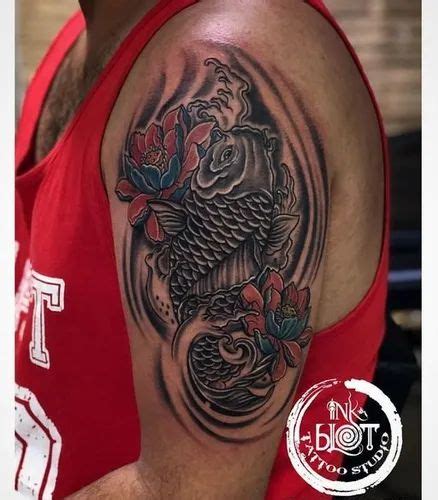 Koi Fish Tattoo Designs Chest