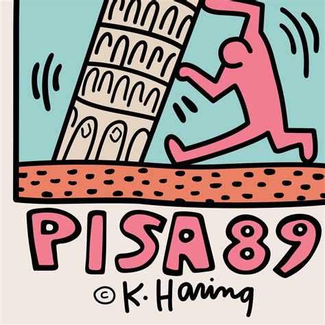 Keith Haring Poster Pisa Exhibition Poster Keith Haring Pop Art