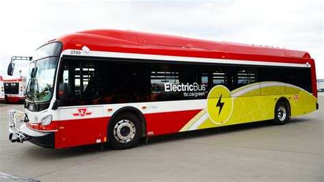Ttc Unveils First All Electric Bus Humber News