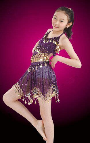 Cute Kids Costume For Bellydancing Zumba Kids Dance Show And