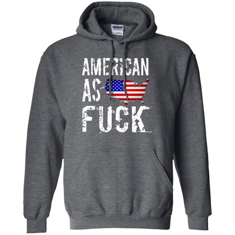 American As Fuck Usa T Shirt Funny Patriotic Us Flag Shirt Design