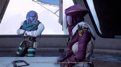 Mass Effect Andromeda Moshae Sjefa And Evfra Tell Ryder About The