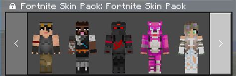 Fortnite Skin Pack Minecraft Skins Mcbedrock Forum