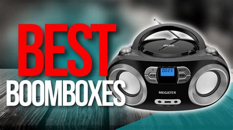 📌 Top 5 Best Boomboxes Boomboxes Review Holiday Big Sale 2023 Youtube