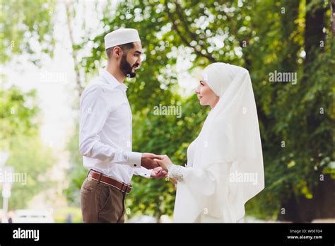 National Wedding Bride And Groom Wedding Muslim Couple During The Marriage Ceremony Muslim