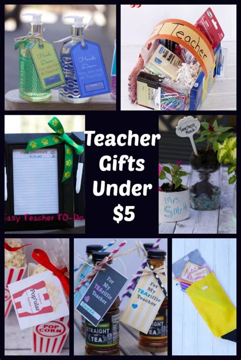 Easy Homemade Teacher Appreciation Gifts Under