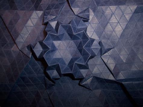 Origami Tessellation “framed Star Tessellation” Instructions