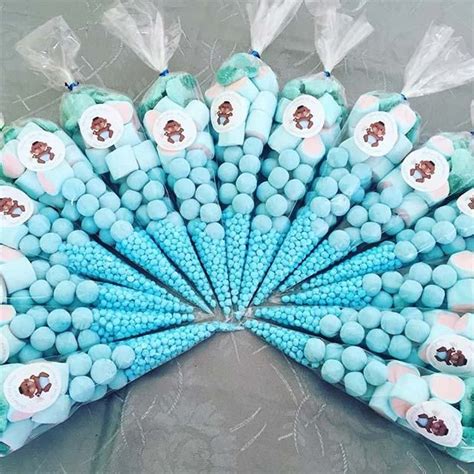 A baby shower card is still a good way to be there in thought when you. Baby Shower Candy Favor Idea | Baby boy shower favors ...
