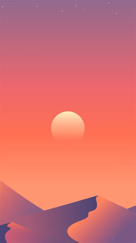 Sunset Minimalist Desktop Wallpaper 4k Minimalist Sunset Wallpapers