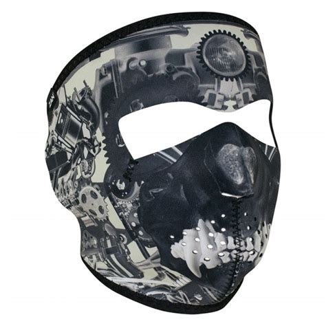 Zanheadgear Wnfm110 Biomechanical Neoprene Full Face Mask Black