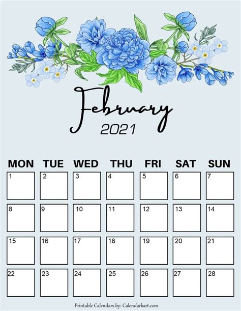 2020 Free Printable Monthly Planner Template Calendarkart