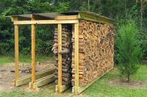 How To Make Your Diy Firewood Rack With Roof More Charming Best