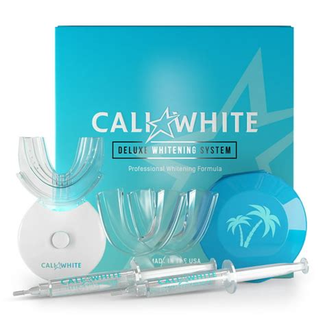Cali White Vegan Professional Teeth Whitening Kit With Led Light 35