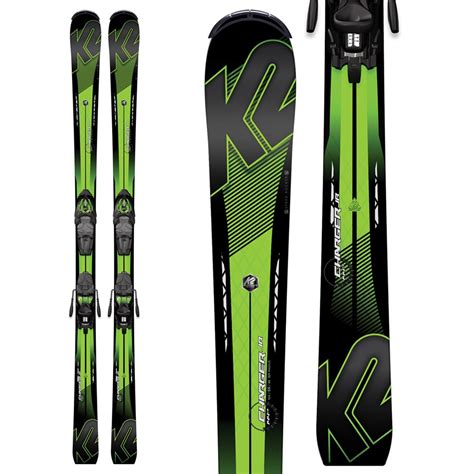 K2 Charger Jr Skis Fastrak2 7 Bindings Big Boys 2017 Evo