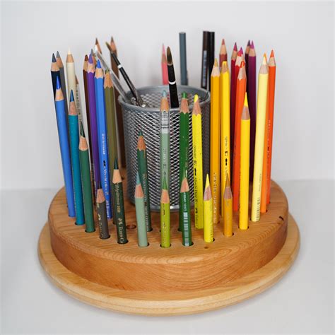 Carousel Pencil Holder Draw Botanical Llc